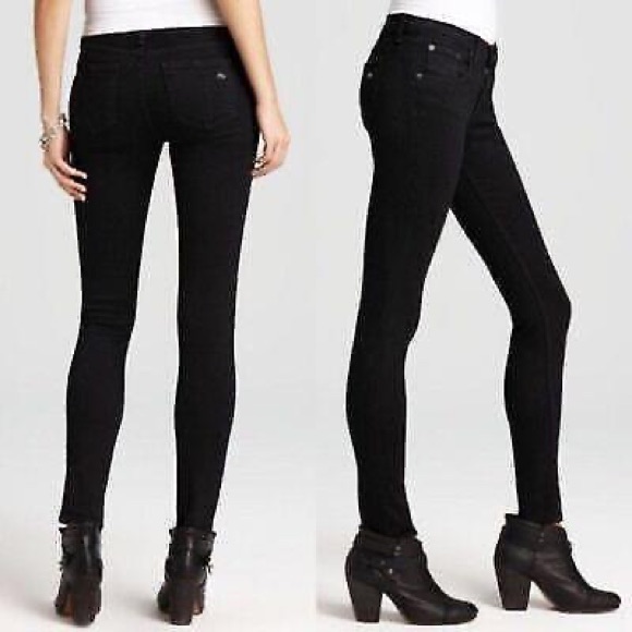 Rag & Bone Skinny Jeans In Coal Wash Size 29